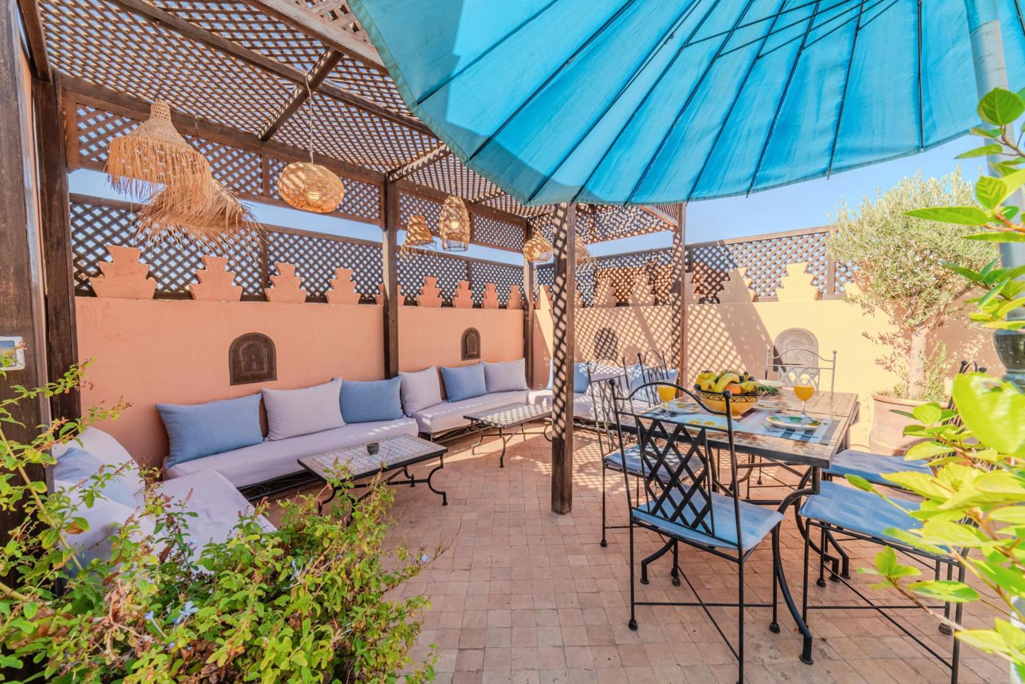 Riad Ayla Avec Piscine Privee Маракеш Екстериор снимка