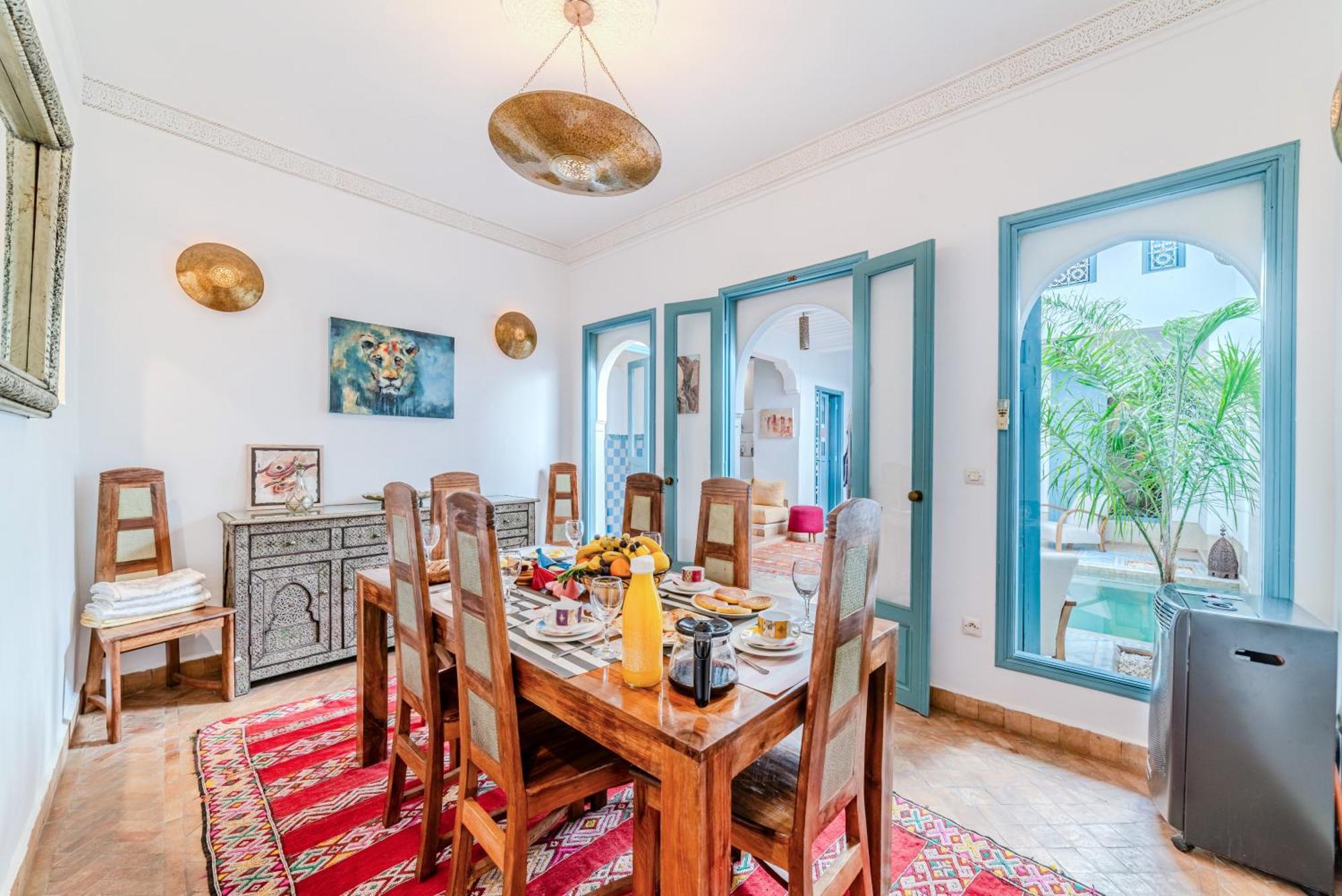 Riad Ayla Avec Piscine Privee Маракеш Екстериор снимка