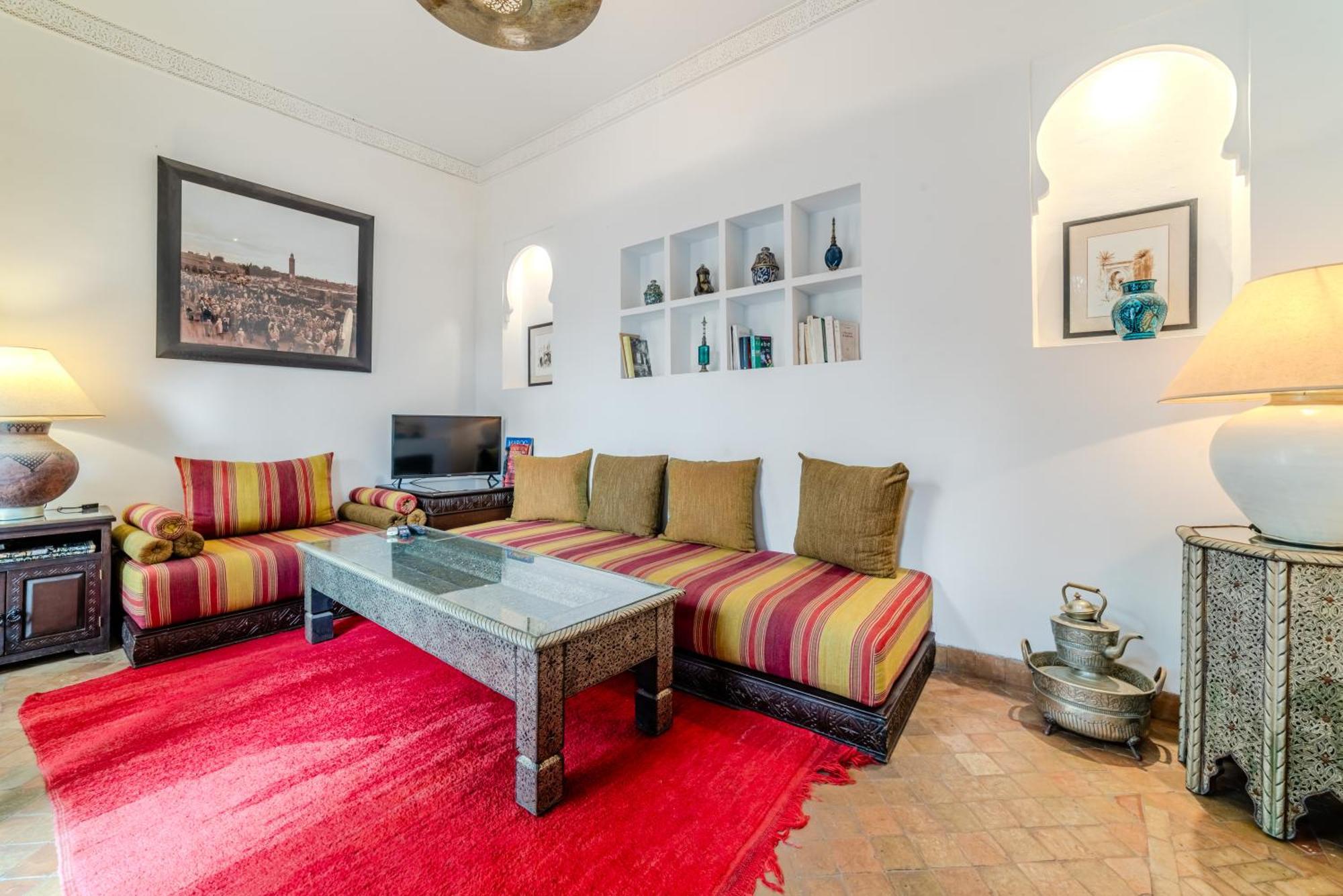 Riad Ayla Avec Piscine Privee Маракеш Екстериор снимка