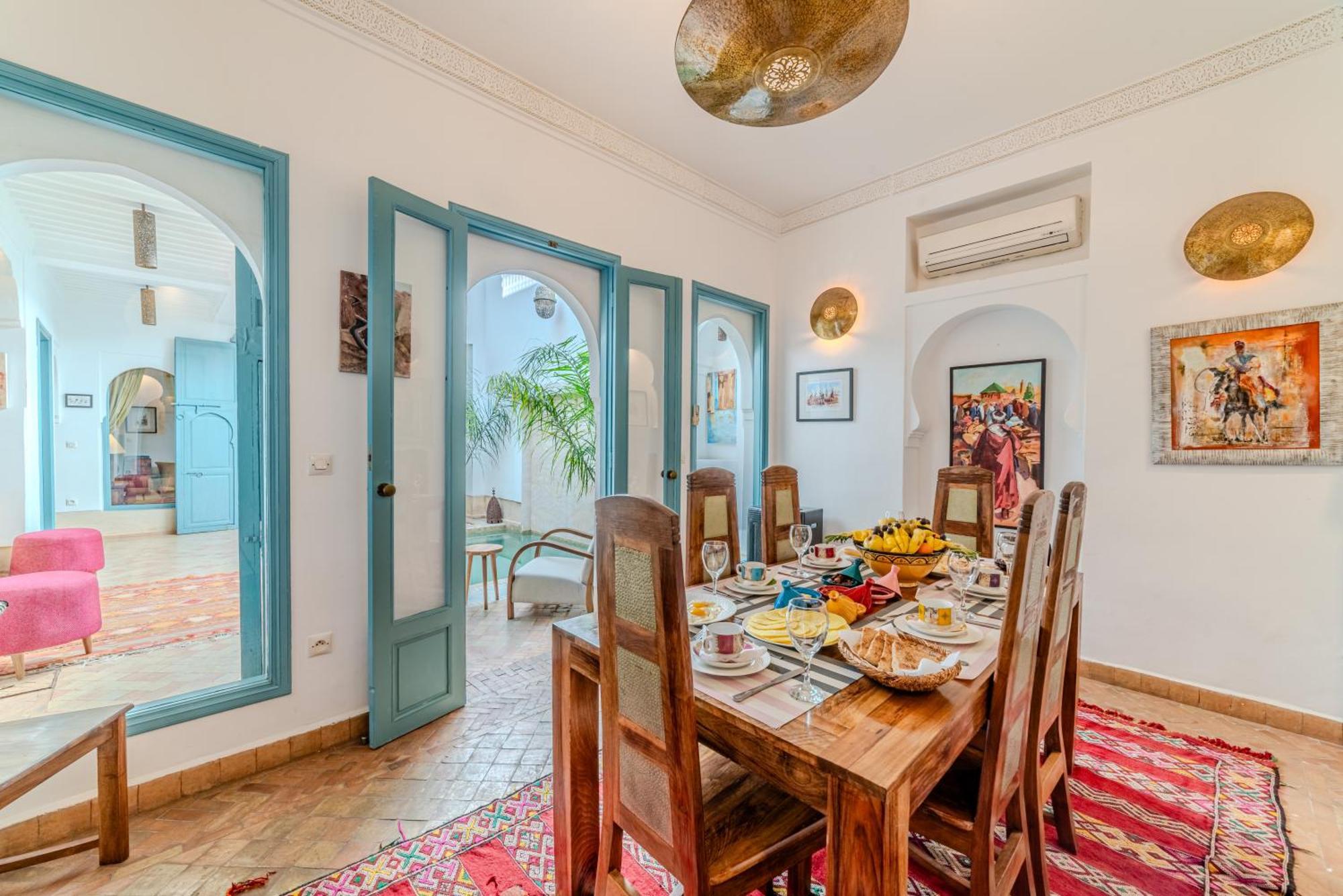 Riad Ayla Avec Piscine Privee Маракеш Екстериор снимка