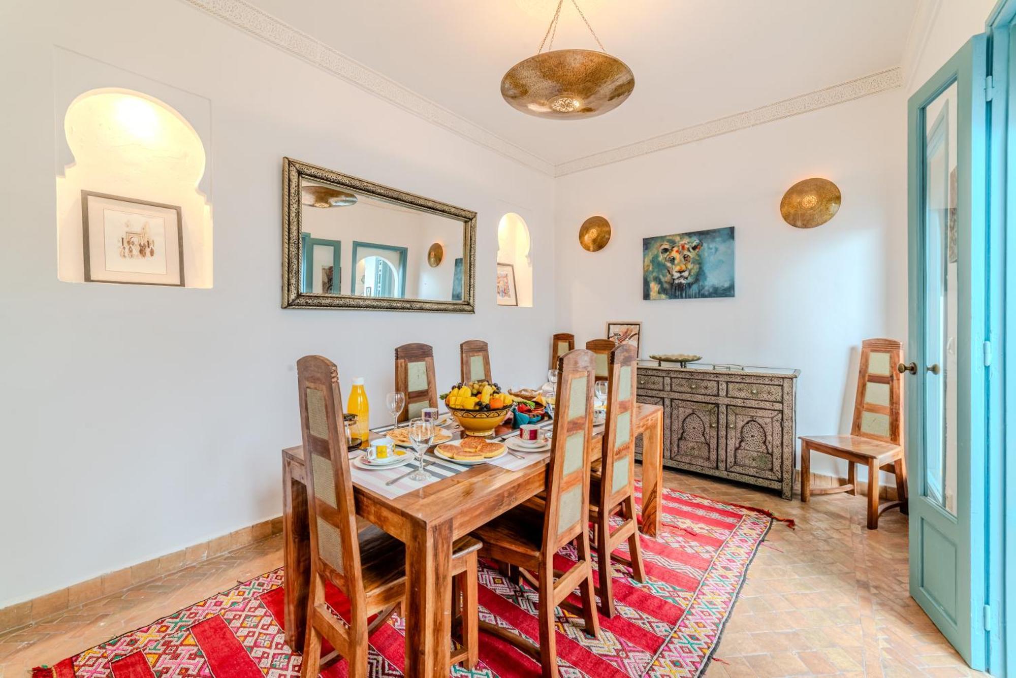 Riad Ayla Avec Piscine Privee Маракеш Екстериор снимка